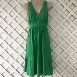 Columbia Wrap Front Sleeveless Casual Dress